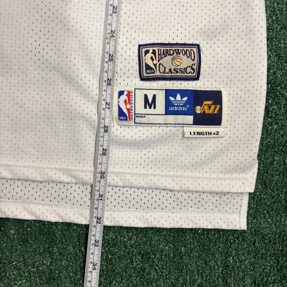 Karl Malone Utah Jazz Hardwood Classics NBA Jersey Men's Size M